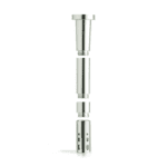 Chill - Unbreakable Aluminum Downstem - Sliver - Haze Smoke Shop USA