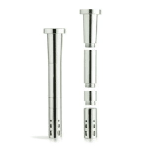 Chill - Unbreakable Aluminum Downstem - Sliver Bong Downstems - Haze Smoke Shop USA