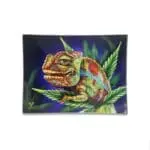 Cloud 9 Chameleon Glass Rollin' Tray Rolling Trays - Haze Smoke Shop USA
