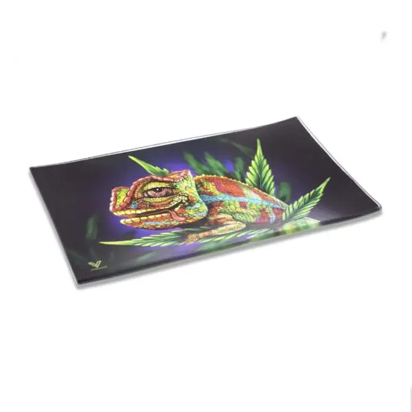 Cloud 9 Chameleon Glass Rollin' Tray - Haze Smoke Shop USA