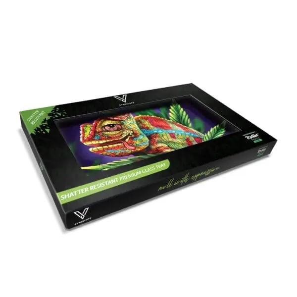 Cloud 9 Chameleon Glass Rollin' Tray - Haze Smoke Shop USA