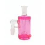 Colorful Opaque Glass Showerhead Perc Ash Catcher - Haze Smoke Shop USA