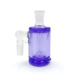 Colorful Opaque Glass Showerhead Perc Ash Catcher - Haze Smoke Shop USA
