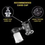 Core Reactor Sidecar Quartz Banger - 90° - Haze Smoke Shop USA - Vaporizers Super Store