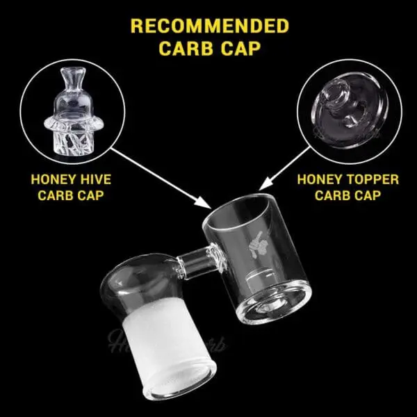 Core Reactor Sidecar Quartz Banger - 90° - Haze Smoke Shop USA - Vaporizers Super Store