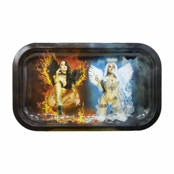 Devil vs Angel Hybrid Rollin' Tray - Haze Smoke Shop USA