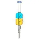 Dual Color Glycerin Dab Straw w/ SS Tip - Haze Smoke Shop USA - Vaporizers Super Store