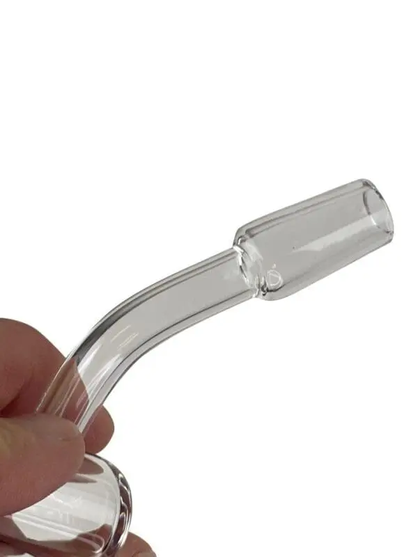 Flat Top Quartz Banger Male Joint Nail - 14mm 45 Degree - Haze Smoke Shop USA