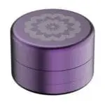 Flower Mill - 2" - Next Gen Standard Herb Grinder - purple