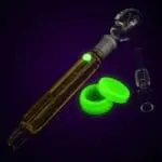 Freezable Glycerin Dab Straw Spoon Pipe - Haze Smoke Shop USA - Vaporizers Super Store