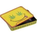 Fujima Leaf Rolling Tray Stash Box - 8"x5.75" - 6pc Display - Haze Smoke Shop USA