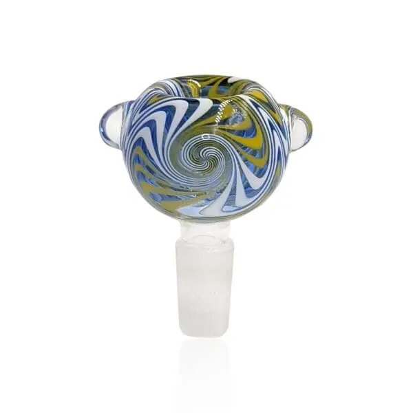 Glass Flower Bowl - Haze Smoke Shop USA