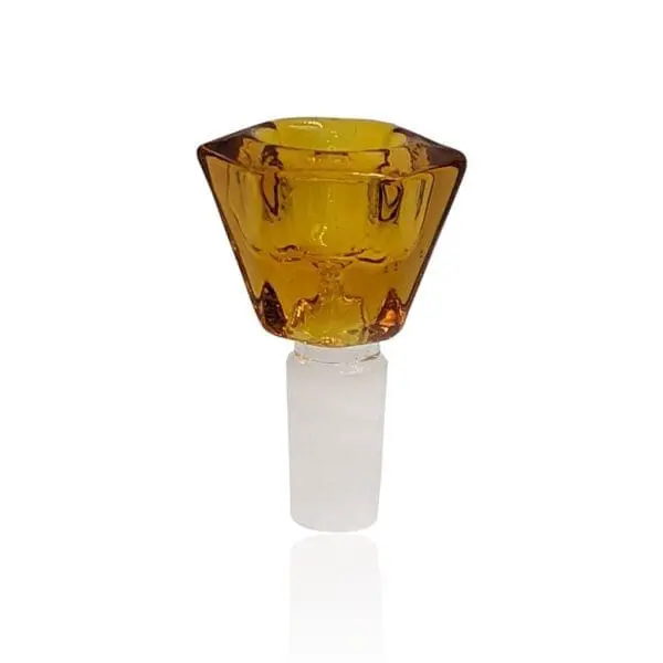 Glass Flower Bowl (FB-4) - Haze Smoke Shop USA