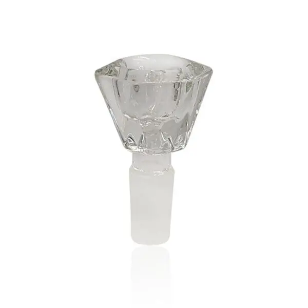 Glass Flower Bowl (FB-4) - Haze Smoke Shop USA