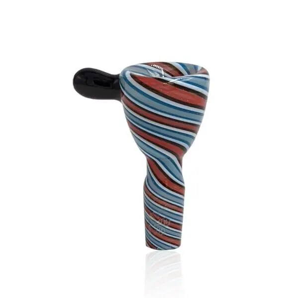 Glass Flower Bowl (FB-7) - Haze Smoke Shop USA