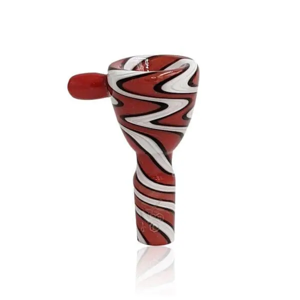 Glass Flower Bowl (FB-7) - Haze Smoke Shop USA
