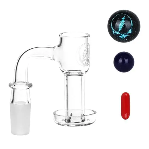 Grateful Dead Terp Slurper Quartz Banger & Marbles Set - Haze Smoke Shop USA