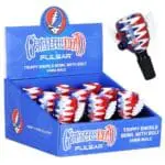 Grateful Dead x Pulsar Bolt Trippy Swirls Herb Slide - 9pcs Herb Slides - Haze Smoke Shop USA