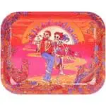 Grateful Dead x Pulsar Large Metal Rolling Tray - Sunset Dance - 13"x11"