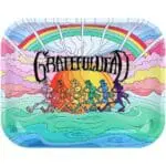 Grateful Dead x Pulsar Large Metal Rolling Tray - Under The Rainbow - 13"x11"