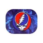 Grateful Dead x Pulsar Mini Magnetic Rolling Tray Lid - Steal Your Face Swirls - 7"x5.5"
