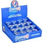 Grateful Dead x Pulsar Steal Your Face Herb Slide - 14mm M - 12pcs Herb Slides - Haze Smoke Shop USA