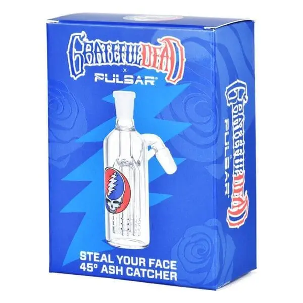 Grateful Dead x Pulsar SYF Ash Catcher 14mm M to 14mm F - Haze Smoke Shop USA
