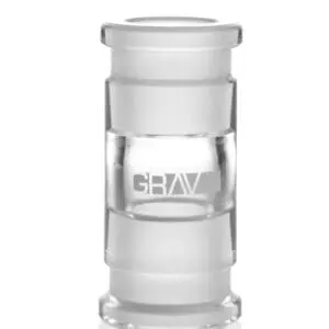 GRAV 19mm Female to 19mm Female Joint Adapter Glass Adapters - Haze Smoke Shop USA