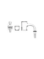 GRAV Quartz Bucket Inserts & Carb Cap Set - 10mm 90° - Haze Smoke Shop USA - Vaporizers Super Store