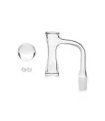 GRAV Quartz Hourglass Banger Set - 14mm 90° - Haze Smoke Shop USA