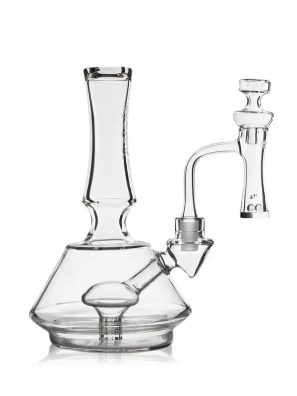 GRAV Quartz Hourglass Banger Set - 14mm 90° - Haze Smoke Shop USA