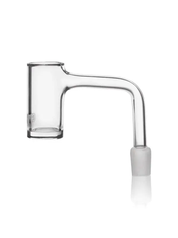 GRAV Seamless Long Neck Quartz Banger - 14mm 90 Degree - Haze Smoke Shop USA