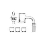 GRAV Seamless Quartz Banger Kit - 14mm 45 Degree