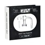 GRAV Slurper Bucket Quartz Banger Set - 3pc - 14mm M - packaging
