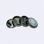 Green Man Gray - 4 Piece Aluminum Grinder - Haze Smoke Shop USA