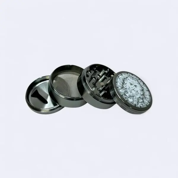 Green Man Gray - 4 Piece Aluminum Grinder - Haze Smoke Shop USA