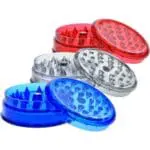 Grind and Store Acrylic Grinder - 3pc - 2.2" - Haze Smoke Shop USA - Vaporizers Super Store