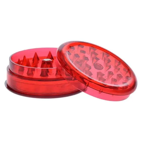 Grind and Store Acrylic Grinder - 3pc - 2.2" - Haze Smoke Shop USA - Vaporizers Super Store