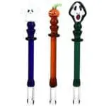 Halloween Assortment Scoop Tip Glass Dab Tools - Haze Smoke Shop USA - Vaporizers Super Store