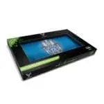 Hamsa Blue Glass Rollin' Tray - Haze Smoke Shop USA