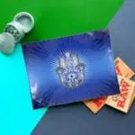 Hamsa Blue Glass Rollin' Tray - Haze Smoke Shop USA