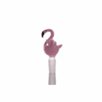 Heady Pink Flamingo Bowls 14mm Male Joint - Haze Smoke Shop USA