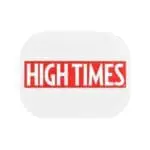High Times x Pulsar Mini Magnetic Rolling Tray Lid - White Logo - 7"x5.5"