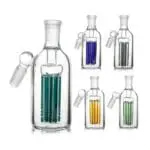 Hittin 4 Arm Tree Perc Glass Ash Catcher Ash Catchers - Haze Smoke Shop USA