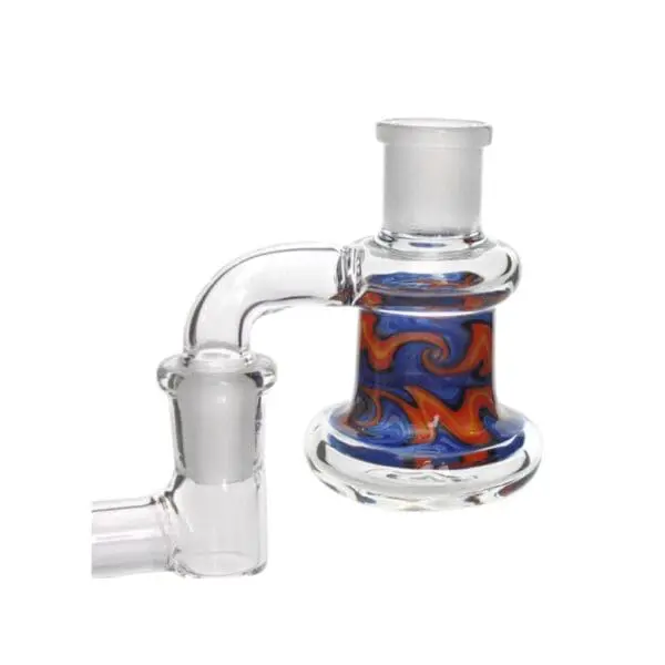 Hittin Fire Swirl Ash Catcher - Haze Smoke Shop USA