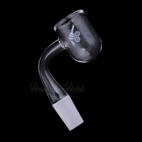 Honey Bevel Bowl Quartz Banger - 90° - Haze Smoke Shop USA - Vaporizers Super Store