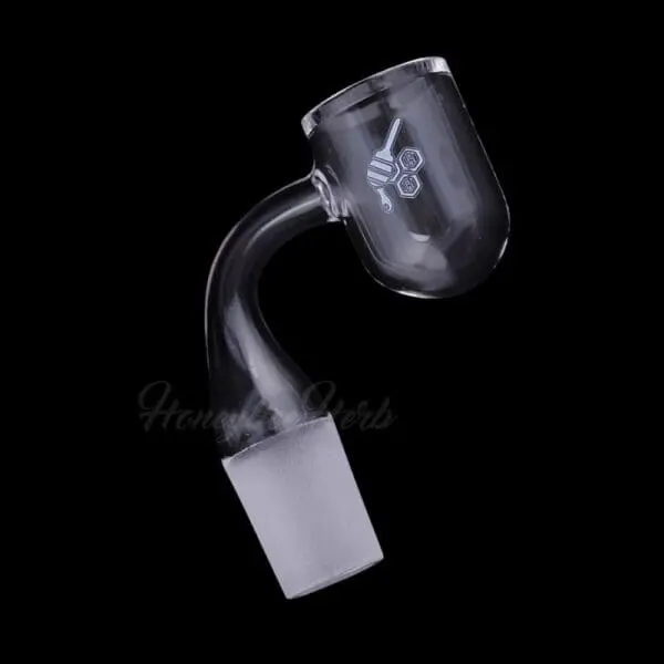 Honey Bevel Bowl Quartz Banger - 90° - Haze Smoke Shop USA - Vaporizers Super Store