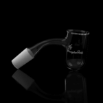 Honey Bevel Deep Bowl Quartz Banger - 45° - Haze Smoke Shop USA - Vaporizers Super Store