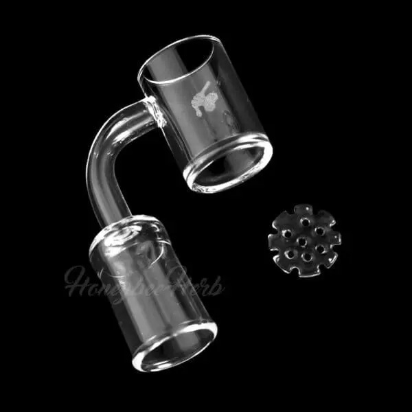 Honey Disc Quartz Banger - 90° - Haze Smoke Shop USA - Vaporizers Super Store