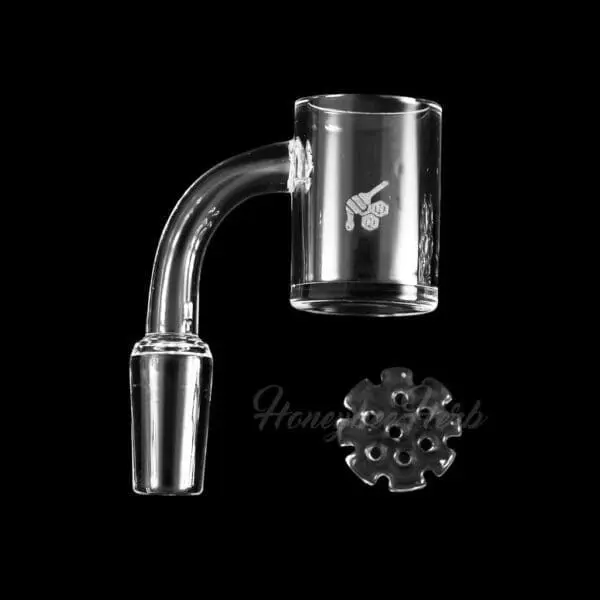Honey Disc Quartz Banger - 90° - Haze Smoke Shop USA - Vaporizers Super Store